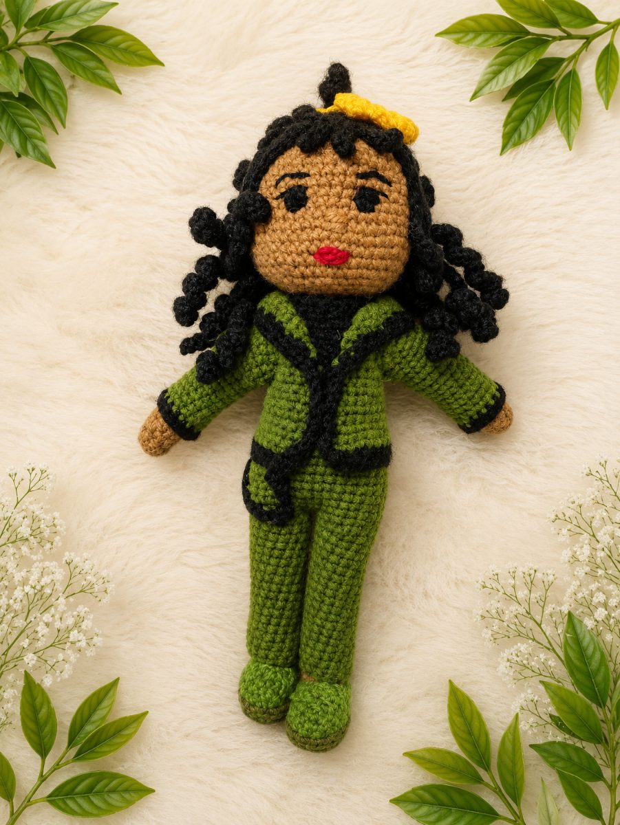Handmade crochet Doll